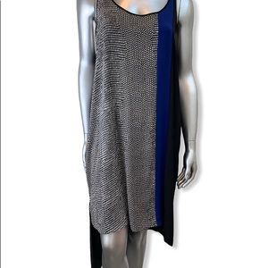 BCBG MAX AZRIA 💙 Asymmetric Slip Dress
